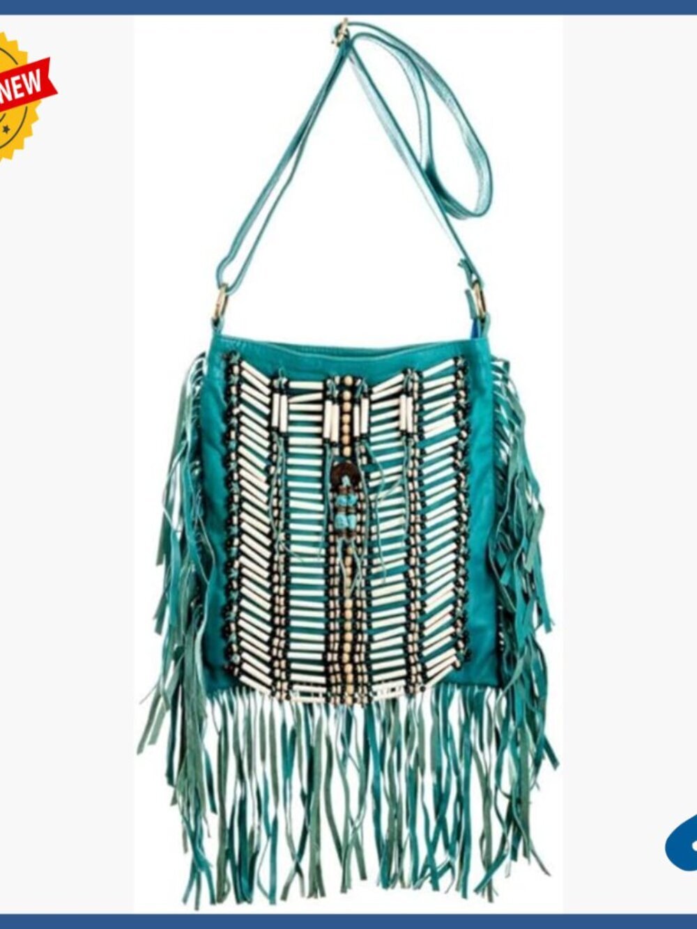 Real Leather Hobo Bag with Fringe Adjustable Strap Shoulder Purse